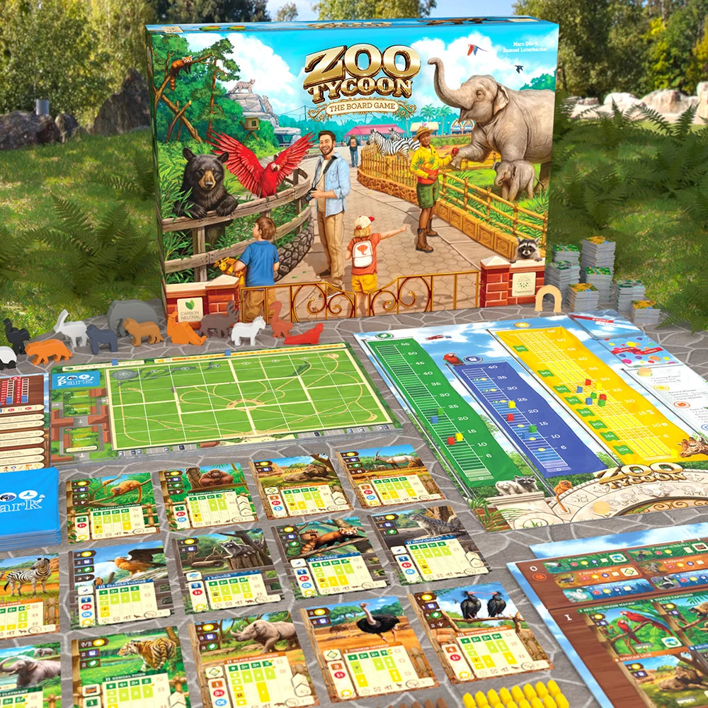 Zoo Tycoon The Board Game Fortress Games