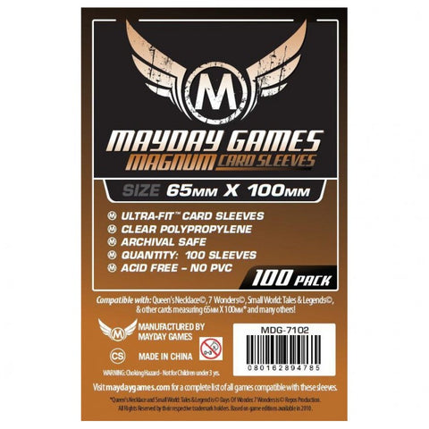 Mayday SleevesDP: 7 Wonders Card 65x100mm (100)