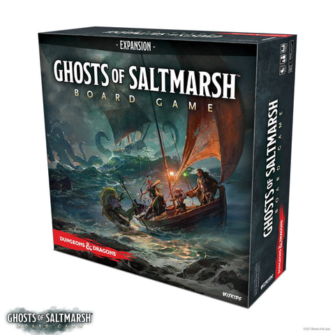 DUNGEONS & DRAGONS: GHOSTS OF SALTMARSH ADVENTURE SYSTEM BOARD GAME