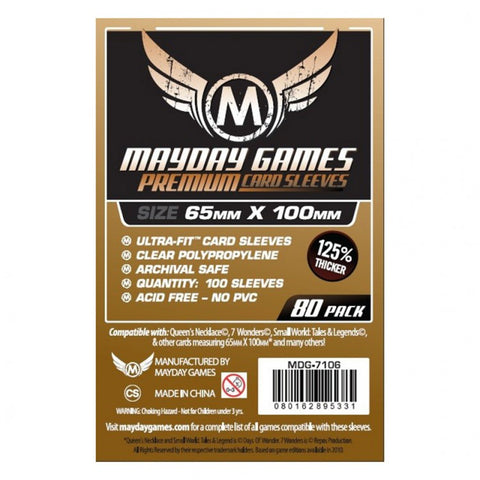 Mayday Sleeves DP: 7 Wonders Premium Card 65x100mm (80)