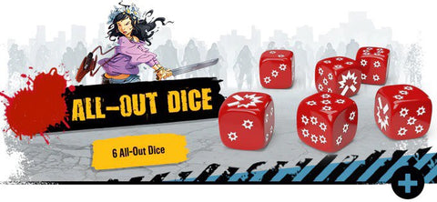 Zombicide ALL OUT dice