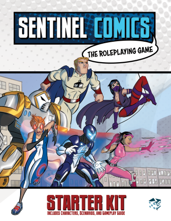 Sentinel Comics: The Roleplaying Game – Starter Kit