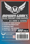 "Police Precinct" Card Sleeves - Ultra Fit (63.5x92mm) Mayday