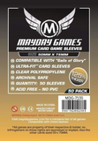 "Sails of Glory" Card Sleeves (50x75mm) Mayday