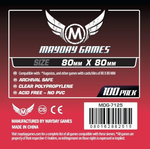 Square Card Sleeves - Medium (80x80mm) Mayday