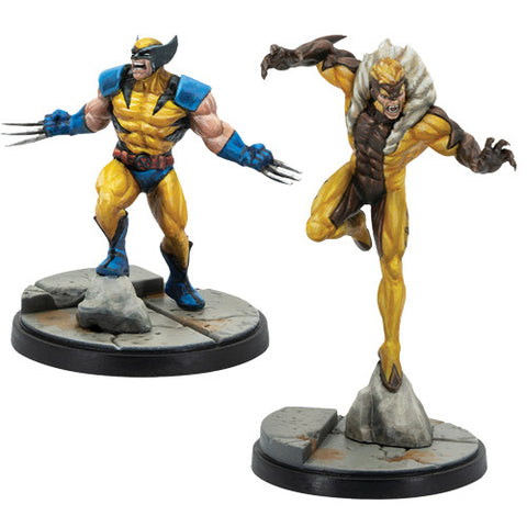 Marvel Crisis Protocol: Wolverine & Sabertooth Pack