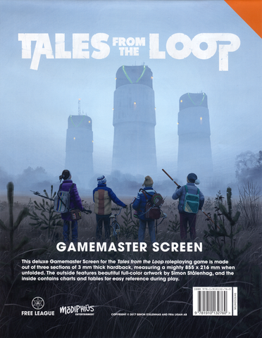 Tales from the Loop RPG: Game Master Screen