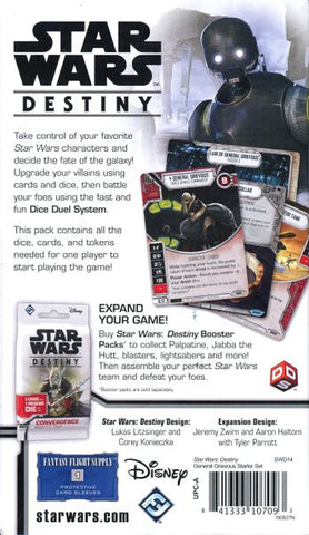 Star Wars: Destiny – General Grievous Starter Set – Fortress Games