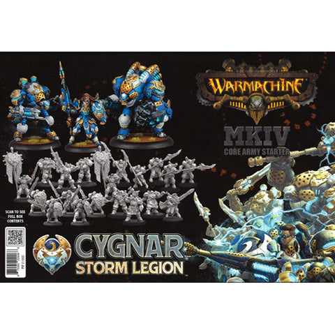 Warmachine: Cygnar - Storm Legion Core Army Starter