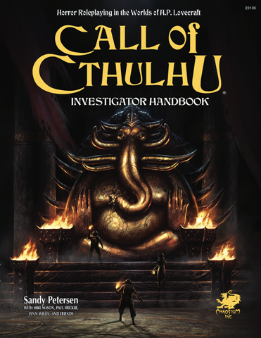 Call of Cthulhu RPG: Investigator Rulebook (HC)