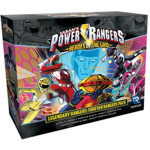 Power Rangers: Heroes of the Grid - Legendary Rangers - Forever Rangers Pack