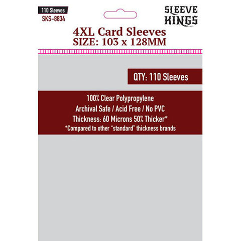 Sleeve Kings: 4XL Sleeves (103x128mm) (110)