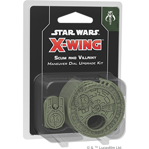 Star Wars: X Wing- Scum and Villainy Maneuver Dial Upgrade Kit