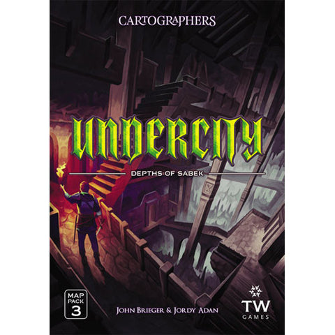 Cartographers: Map Pack 3 - Undercity, Depths of Sabek